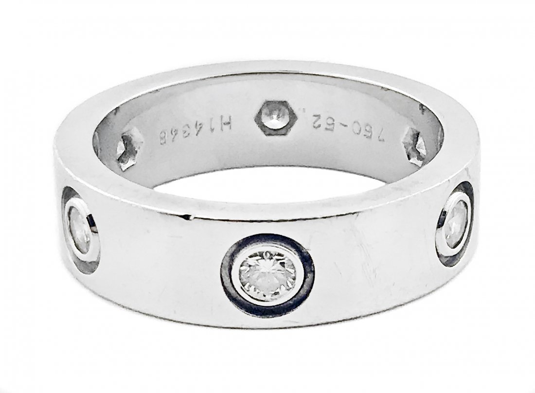 DIAMOND RING, 'LOVE', CARTIER (1 of 1)