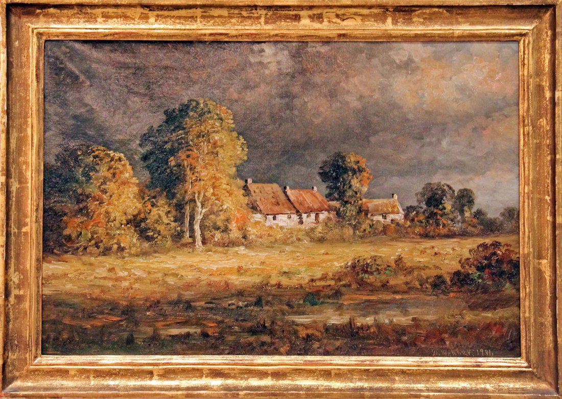 AMERICAN SCHOOL, CIRCA 1900, PROBABLY WESLEY WEBBER, (1 of 3)