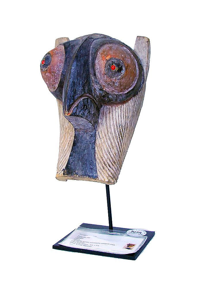 STYLE OF PEOPLE SONGYE KIEFWEBE SOCIETY ZOOMORPHIC MASK (1 of 1)