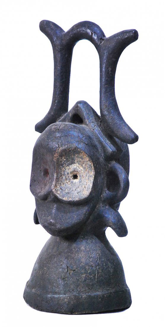 STYLE OF PEOPLE EKET NIGERIA JANUS CEREMONIAL HEADDRESS (1 of 1)