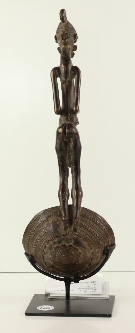 STYLE OF CEREMONIAL LADLE LOST WAX CAST BRONZE (1 of 3)