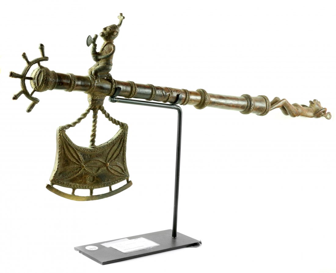 STYLE OF ROYAL COURT CEREMONIAL ADZE - LOST WAX CAST (1 of 1)