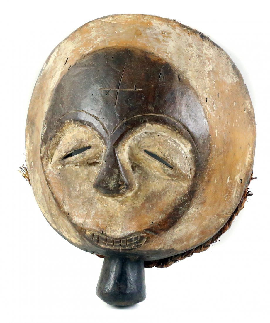 STYLE OF CEREMONIAL DANCE MASK - WOOD (1 of 2)