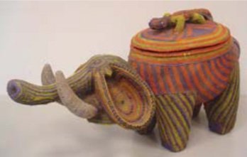 STYE OF  TIKAR PEOPLE CAMEROON OFFERING POT (1 of 1)