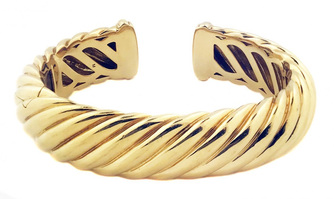 DAVID YURMAN, 18 KARAT GOLD BRACELET (1 of 1)