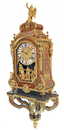 FRENCH REGENCE BOULLE INLAID ORMOLU BRACKET CLOCK
