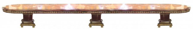 VERY LARGE MAHOGANY DINING TABLE, 24.5 feet long (1 of 1)