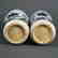 TWO PAIR OF ITALIAN SAVONA BLUE/WHITE CERAMIC - 5
