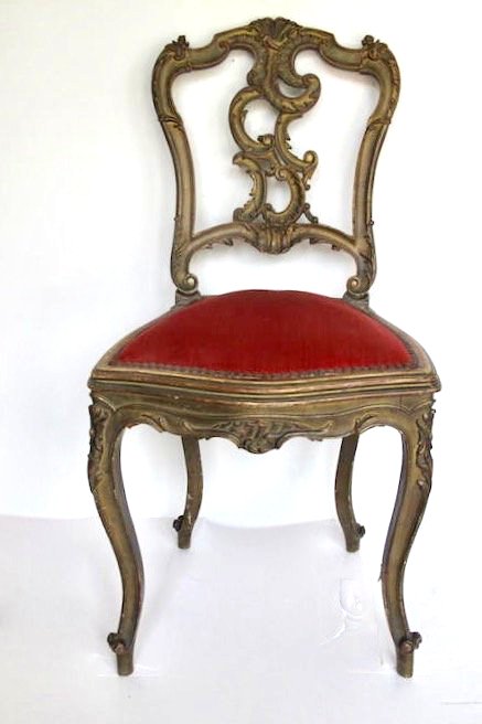 THREE LOUIS XV STYLE PAINTED AND CANED SIDE CHAIRS (1 of 12)
