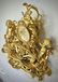 LARGE LOUIS XV STYLE GILT BRONZE MANTLE CLOCK - 8