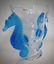 Lalique - Paris , France "Seahorse" Crystal Vase - 4
