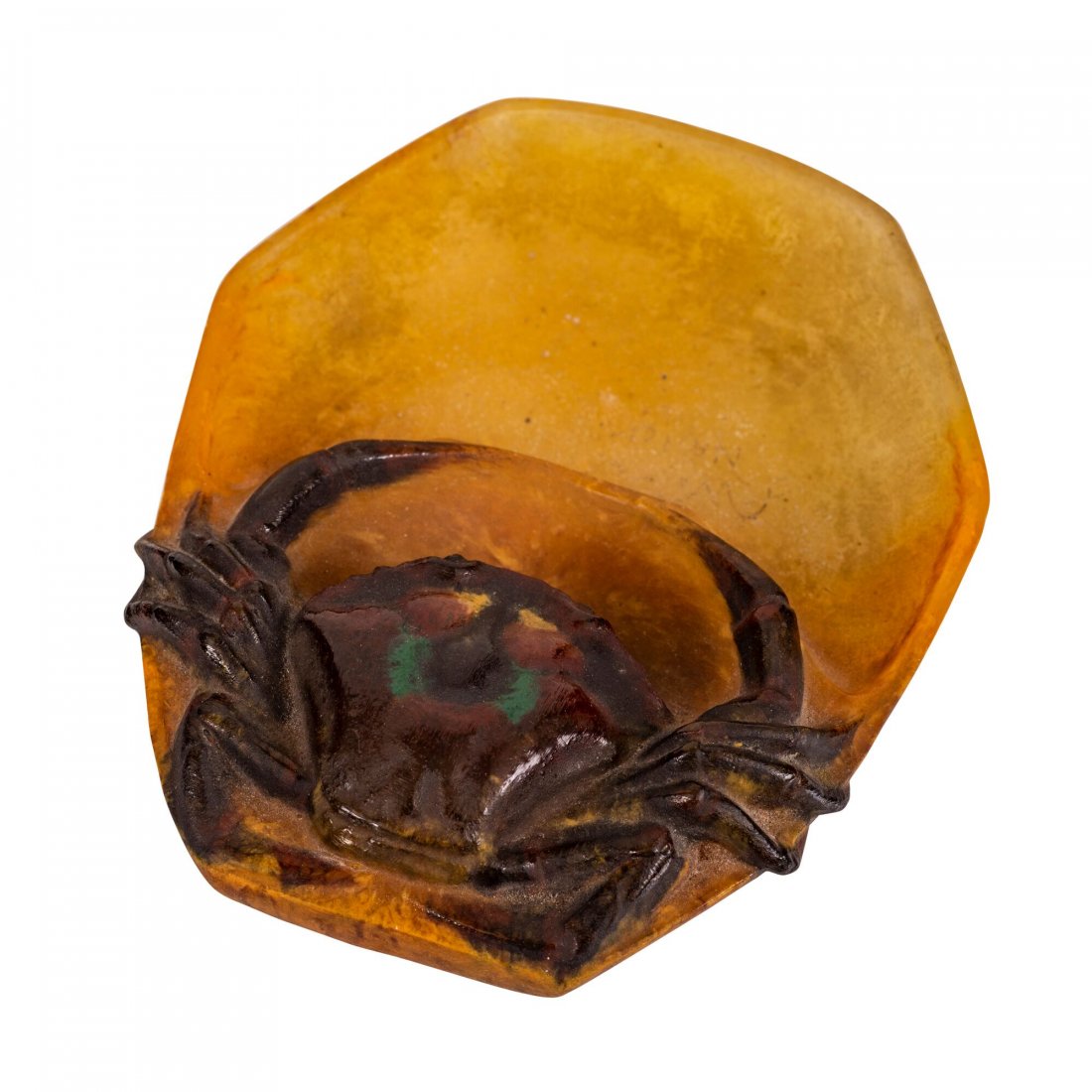 Amalric Walter pâte-de-verre (glass) Tray (1 of 3)