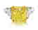 GIA CERTIFIED FANCY INTENSE YELLOW 5.51 CARAT RING