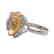 Interesting Citrine and Diamond Ring - 2
