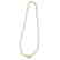 White Coral and Gold Necklace