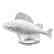 Lalique - Paris, France (Modern) Fish Crystal Mascot