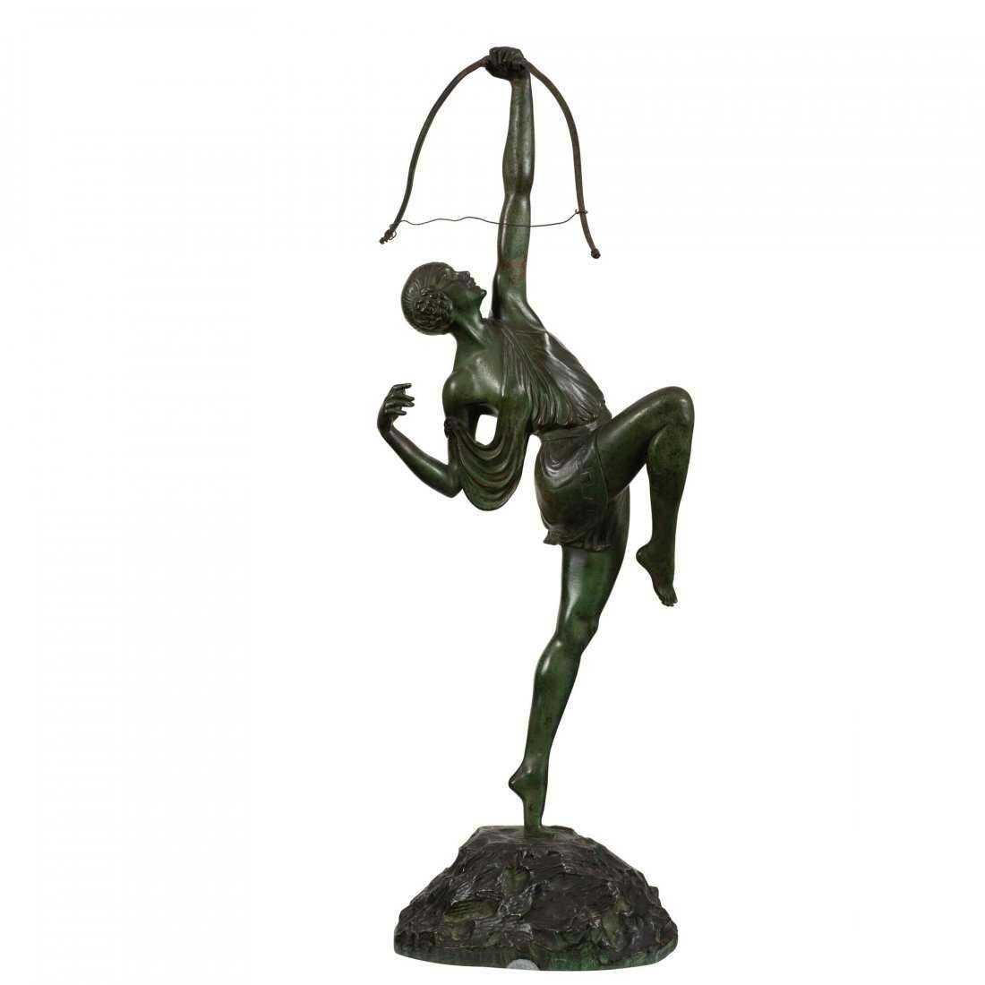 Pierre Le Faguays (1892-1962), Diane, a Bronze Figure (1 of 7)