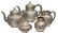 Fine Antique Caldwell Silver Tea & Coffee Service