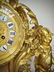 Large Louis XV Style Gilt Bronze Mantle Clock - 2