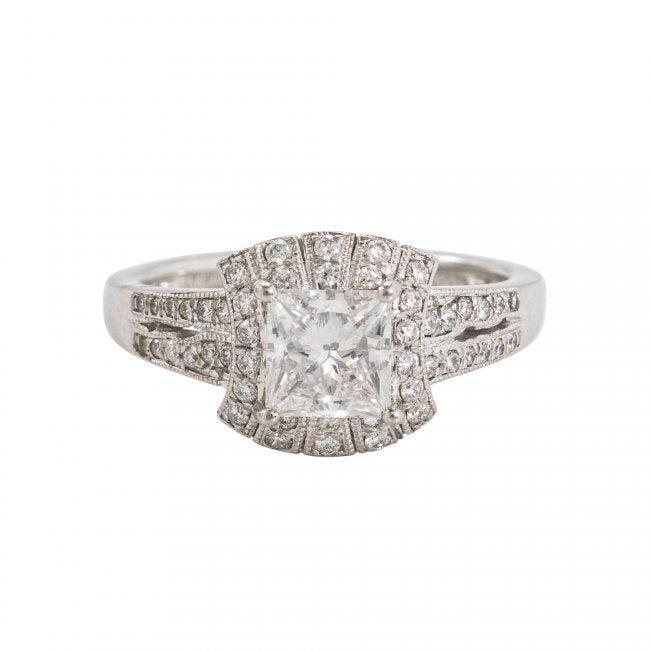 Platinum Diamond Ring (1 of 9)