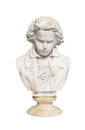 European Marble Bust of Beethoven