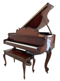 Steinway & Sons Rosewood Baby Grand Piano