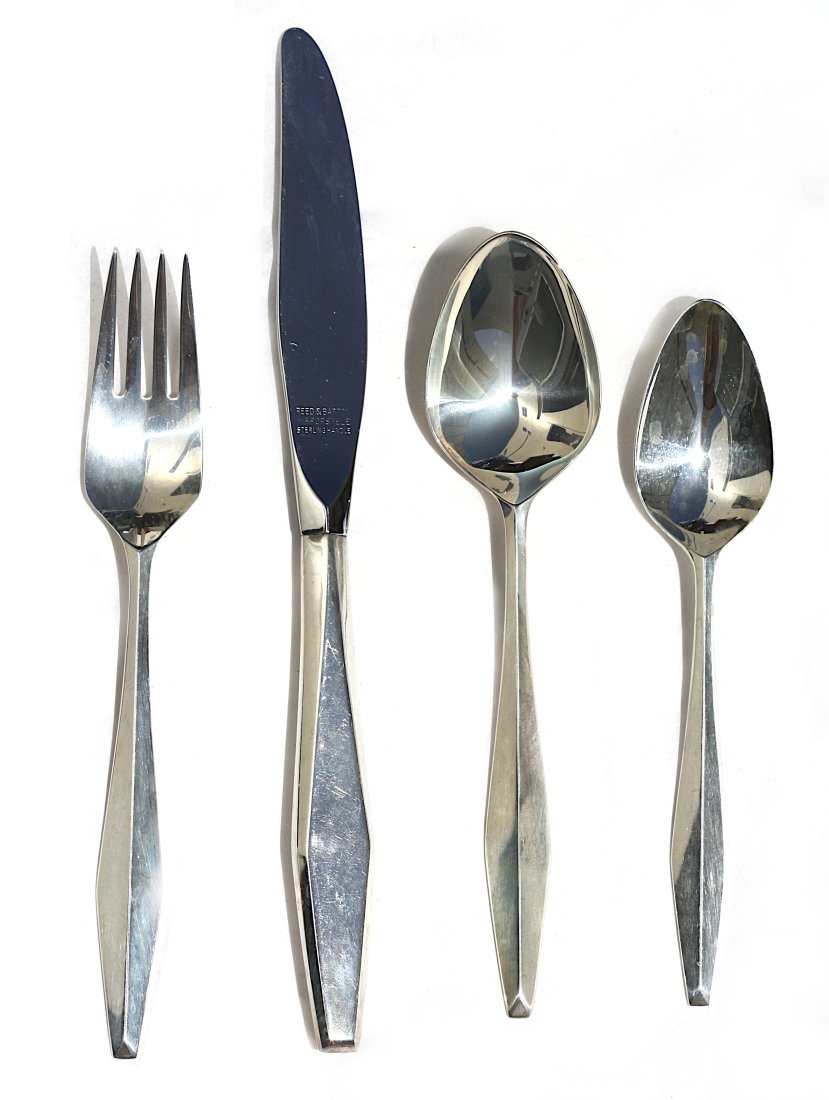 American Silver Part Flatware Service Reed & Barton (1 of 5)