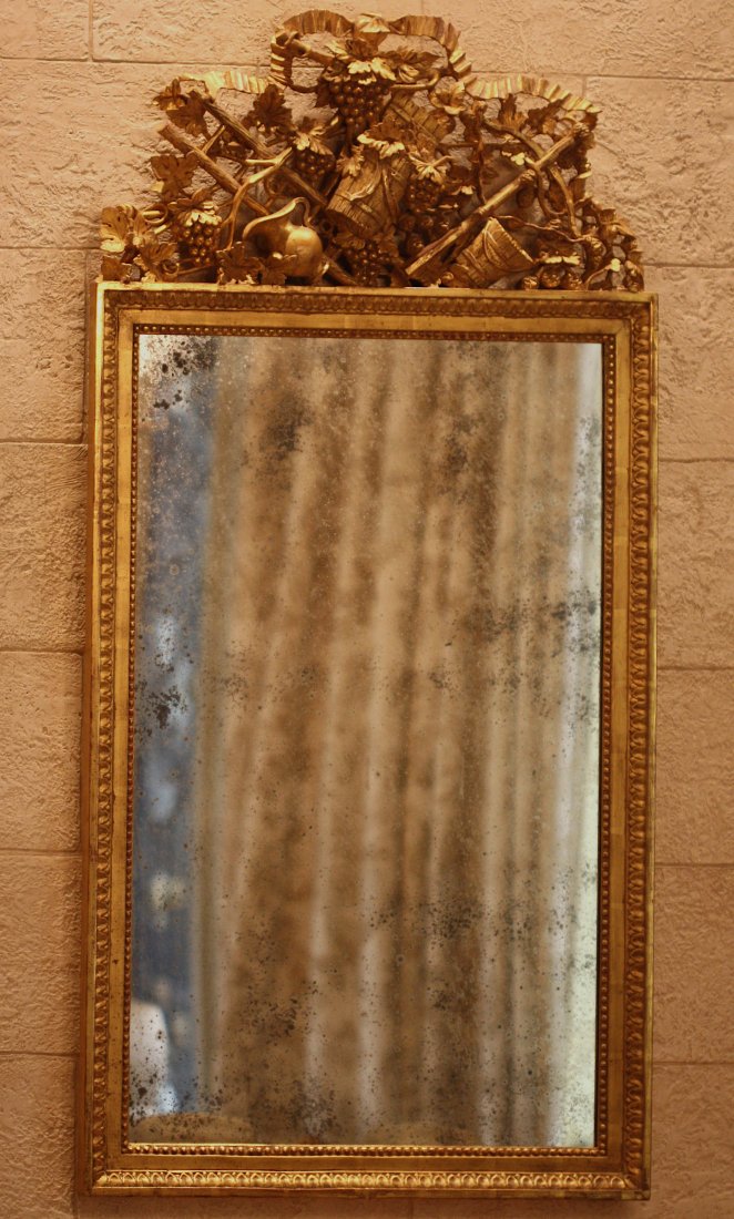 Neoclassical Style Giltwood Mirror (1 of 5)