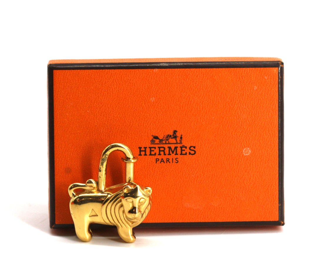 Hermes Gold-Toned Africa Charm, 1997 (1 of 4)