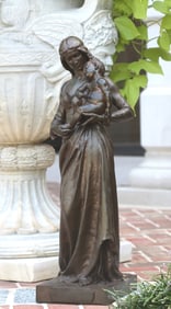 Good Barbedienne Patinated Bronze Figural Sculpture