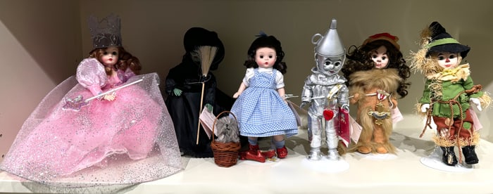 Collection of Madame Alexander Dolls