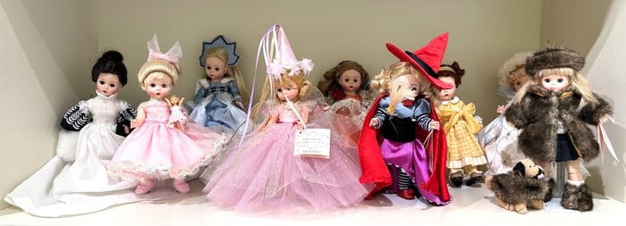 Collection of Madame Alexander Dolls