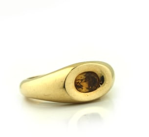 Mauboussin, Gold and Citrine Band Ring