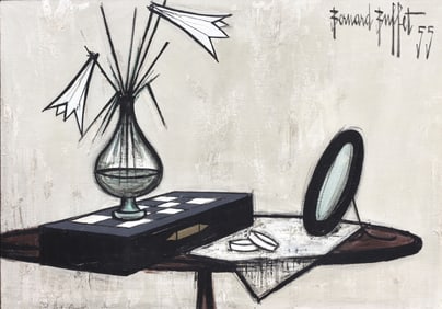 Bernard Buffet, (French, 1928-1999) Painting