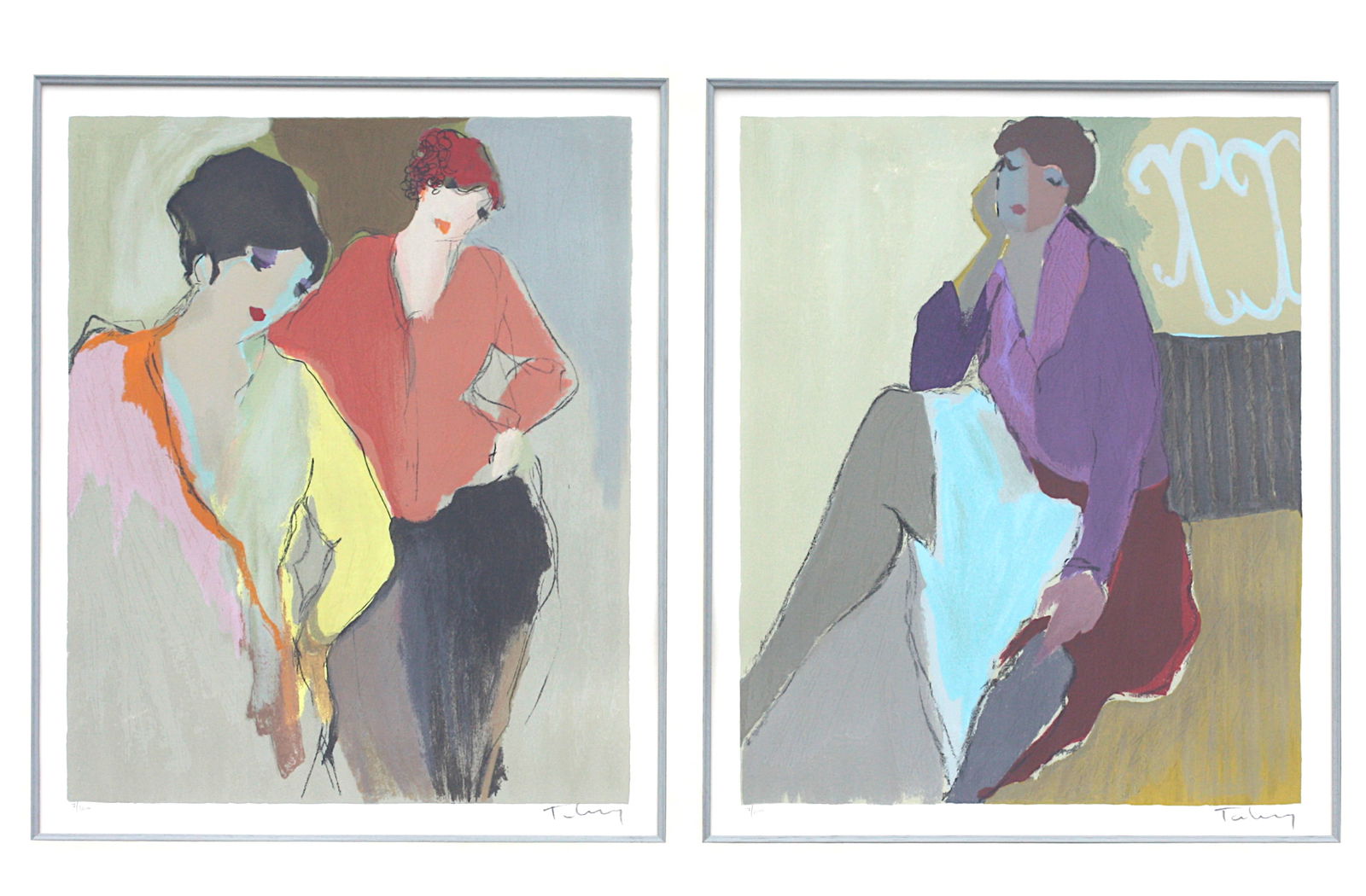 Itzchak Tarkay, (Israel, 1935-2012) Serographs/lithographs (1 of 6)