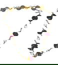 A Fine Sapphire, Ruby and Pearl Necklace