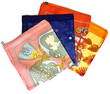 Four Hermes Small Silk Scarves