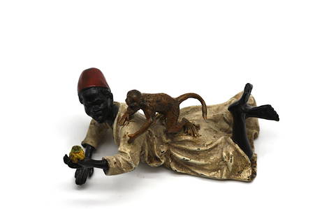 Franz Bergman, (Austrian, 1861-1936) Austrian Cold Painted Bronze