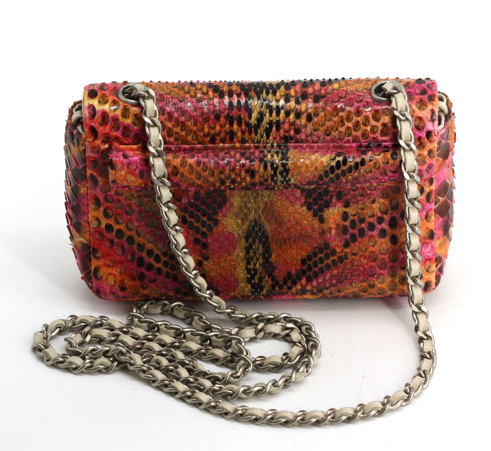 Chanel Multicolor Python Mini Flap Bag - 3