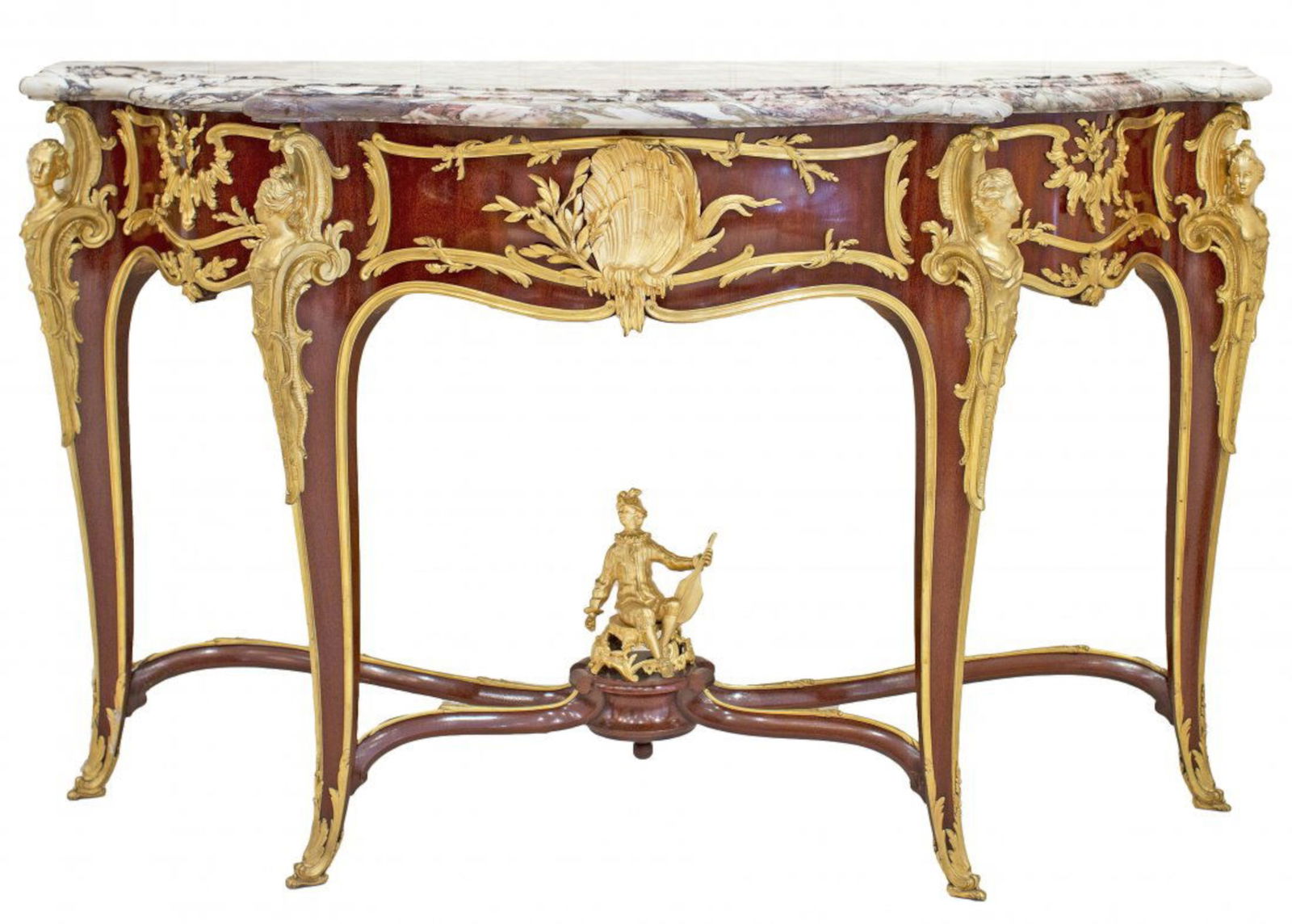 François Linke (1855–1946), Louis XV Style Console (1 of 6)