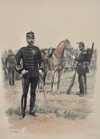 Edouard Detaille (French, 1848-1912), Lithograph