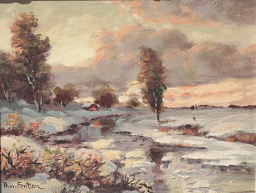Thomas Fenton, (American, 20th Century, Painting