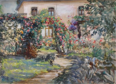 Ketty Gilsoul-Hoppe, (Belgian, 1868-1939), Painting