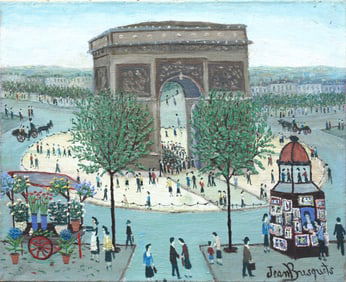 Jean Busquets, (French, 1895-1962) Painting