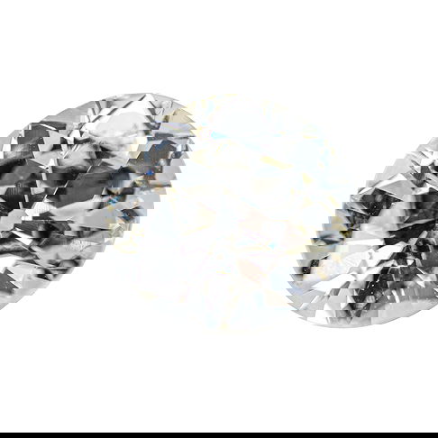 GIA-Certified Old European Brilliant-Cut Diamond, 2.94 Carats