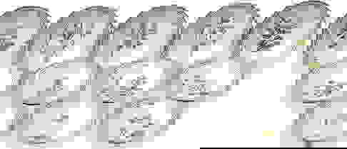 Set of Twelve Royal Copenhagen Flora Danica Porcelain Soup Plates