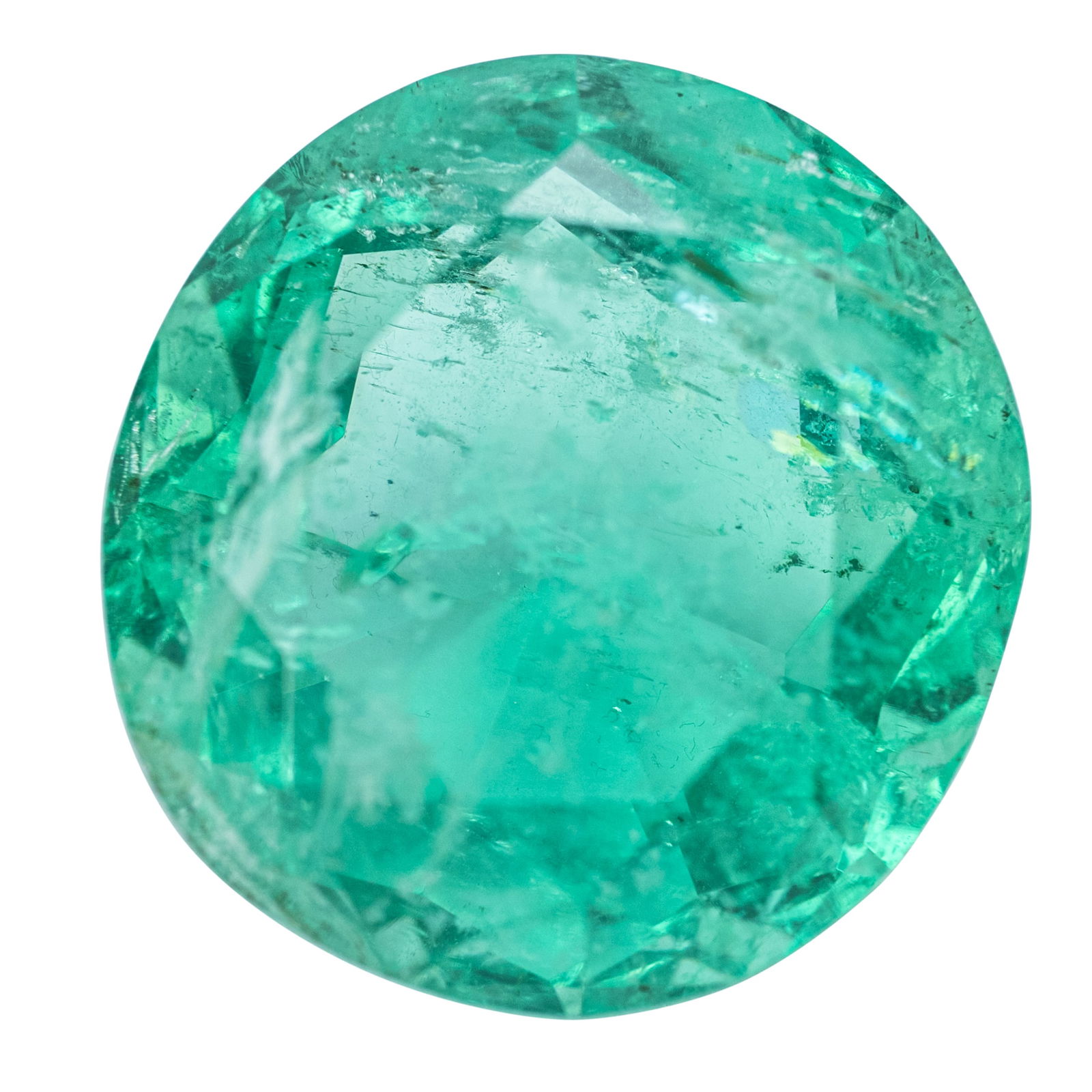 Important 22.30-Carat Emerald, GIA Certified, Russian Origin: Important 22.30-Carat Emerald, GIA Certified, Russian OriginA magnificent oval modified brilliant-cut emerald weighing 22.30 carats, displaying a rich, saturated green color with fine transparency.Acc