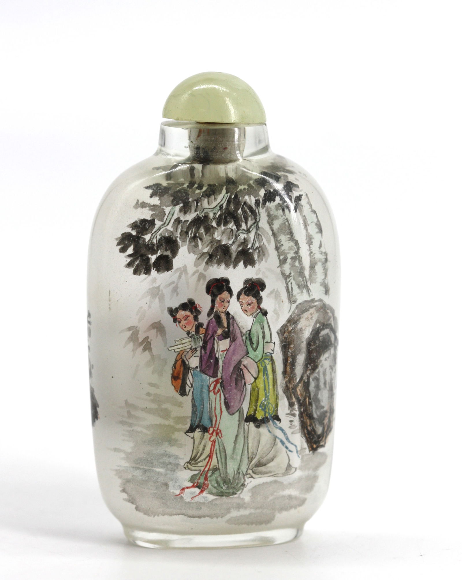 Chinese Reverse Painted Glass Snuff Bottle (1 of 5)