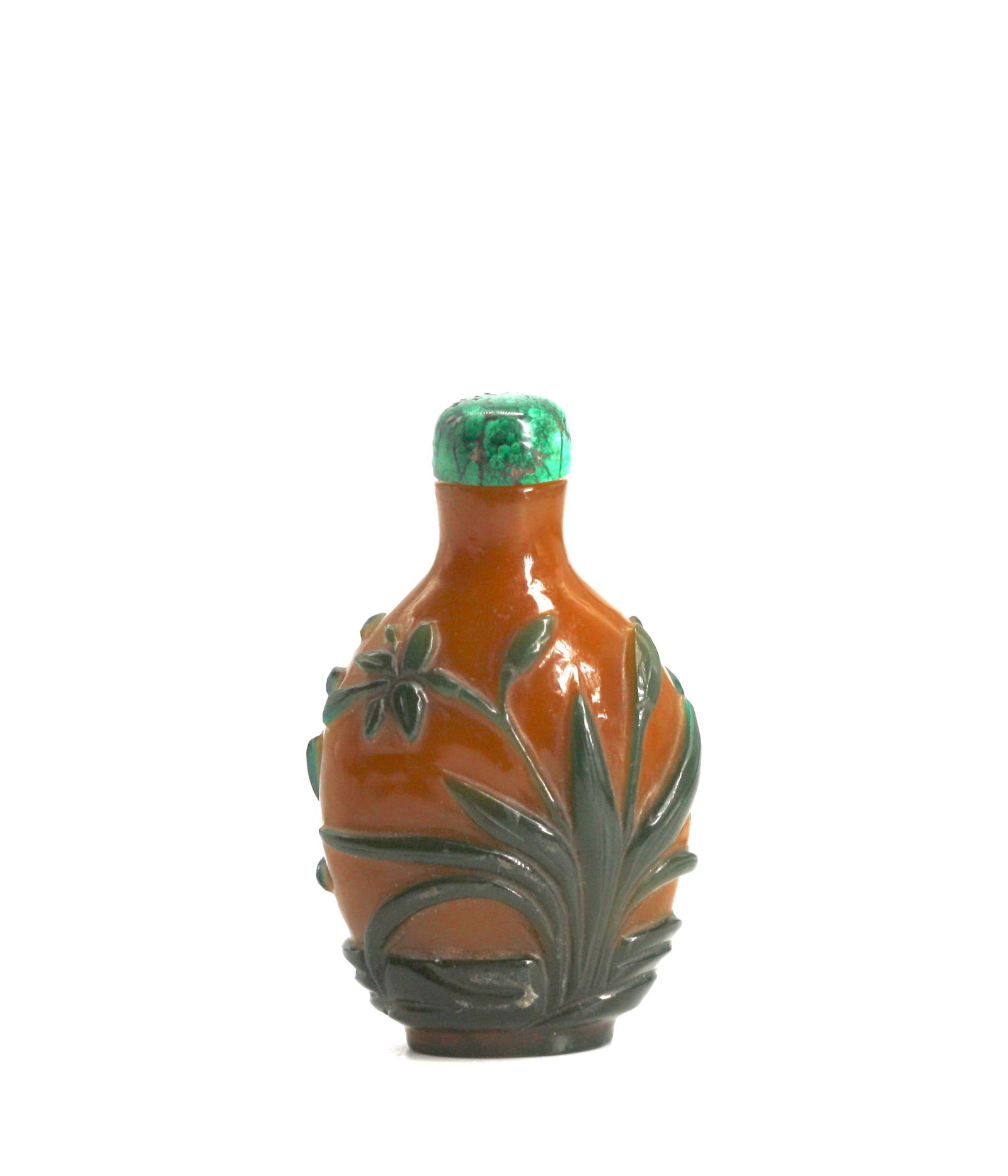 Chinese Peking Glass Snuff Bottle (1 of 5)