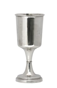 Fine English Regency Silver Goblet